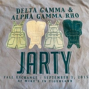 Comfort Colors Delta Gamma/AGR Exchange T-shirt